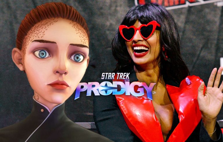 INTERVIEW: Jameela Jamil on Becoming PRODIGY’s Ensign Asencia After Growing Up on STAR TREK