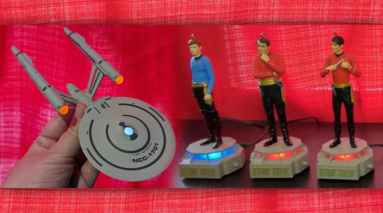 Star trek 2025 enterprise ornaments hallmark