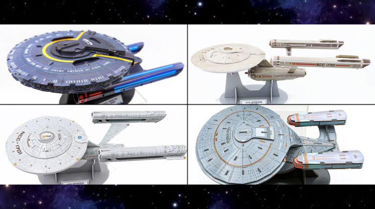 Review — QMx Qraftworks STAR TREK PuzzleFleet Starships