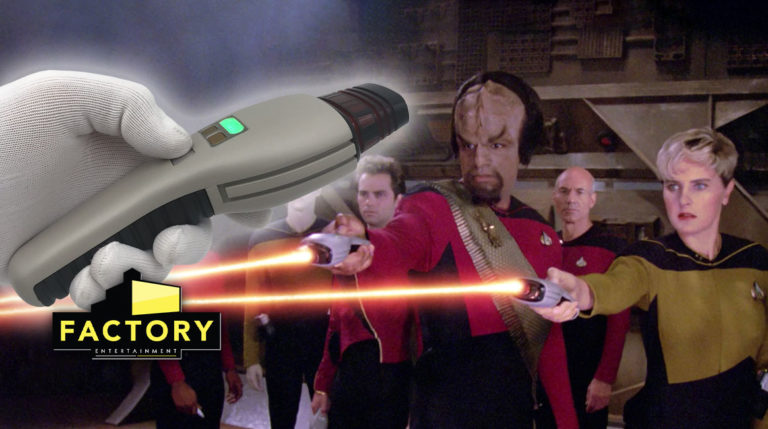 Factory Entertainment Announces STAR TREK: THE NEXT GENERATION ‘Dustbuster’ Phaser Prop Replica