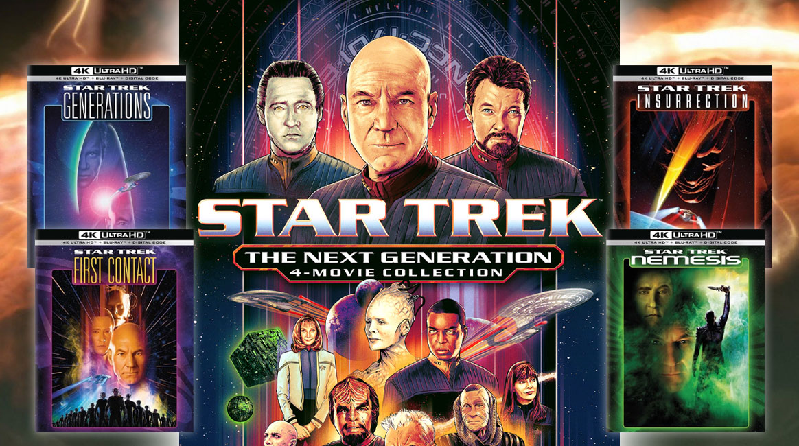 Star Trek: The Next Generation movies get 4K release this April