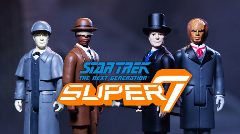 The Game’s Afoot — Super7 Unveils “Elementary, Dear Data” STAR TREK: TNG ReAction Figures