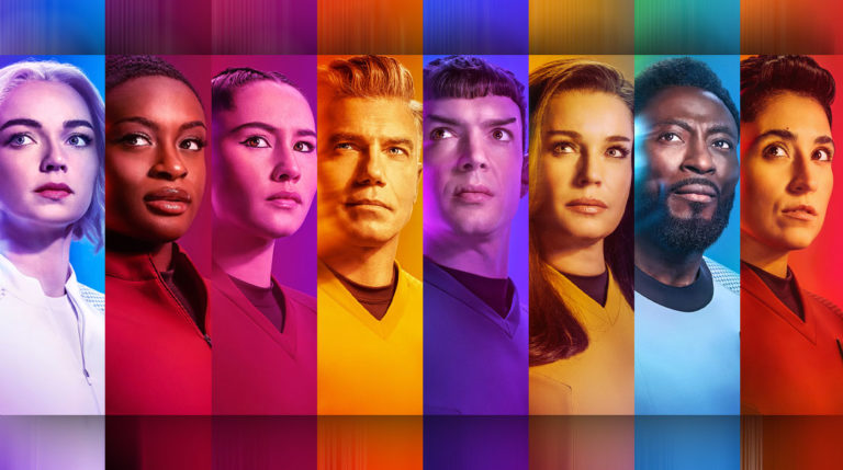 New STAR TREK: STRANGE NEW WORLDS Season 2 Character Posters Beam Down the Enterprise Crew