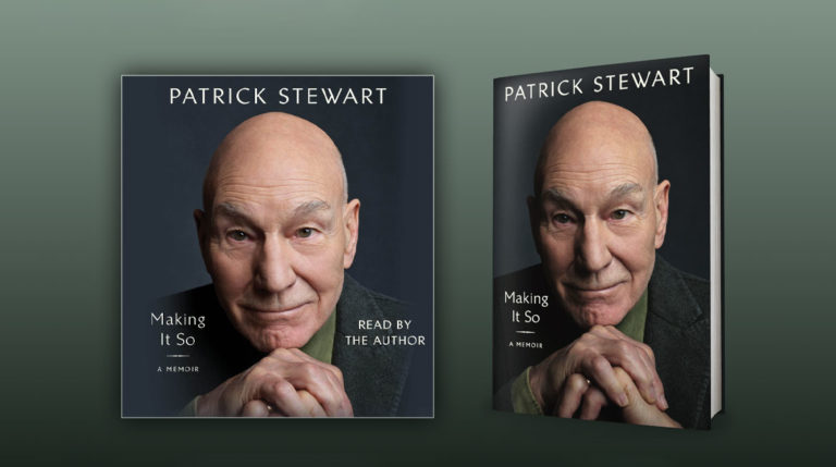 Patrick Stewart’s Memoir, MAKING IT SO, Arrives in October