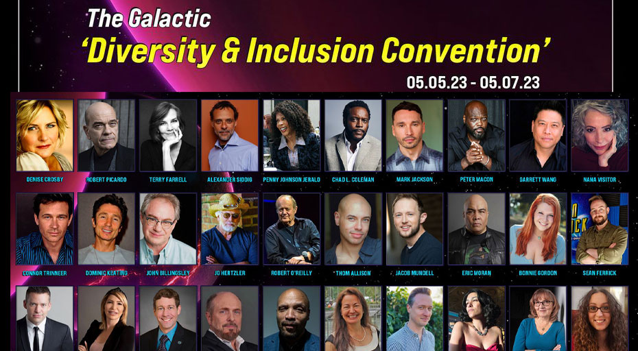 New 'Galactic Diversity & Inclusion Convention' Science Fiction and