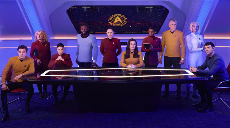 New STAR TREK: STRANGE NEW WORLDS Season 2 Cast Photos