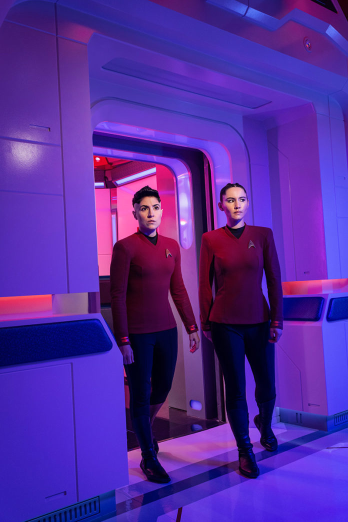 New STAR TREK: STRANGE NEW WORLDS Season 2 Cast Photos • TrekCore.com