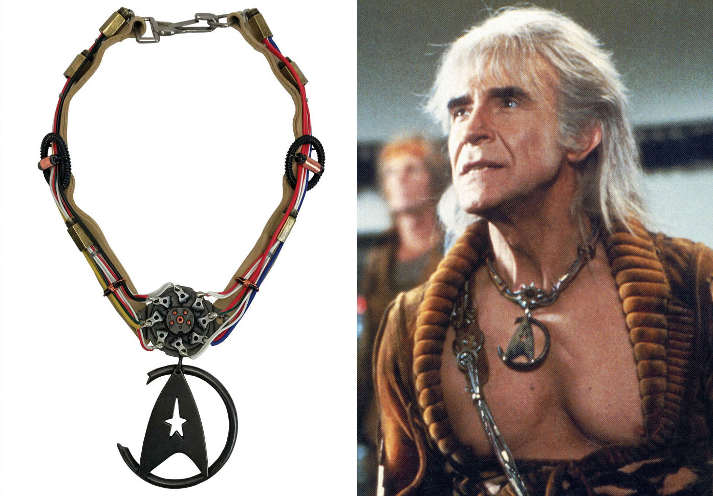 khan star trek necklace