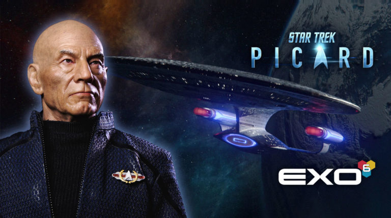 EXO-6 Sends Admiral Picard on One Last Mission as the First 1:6-Scale STAR TREK: PICARD Figure