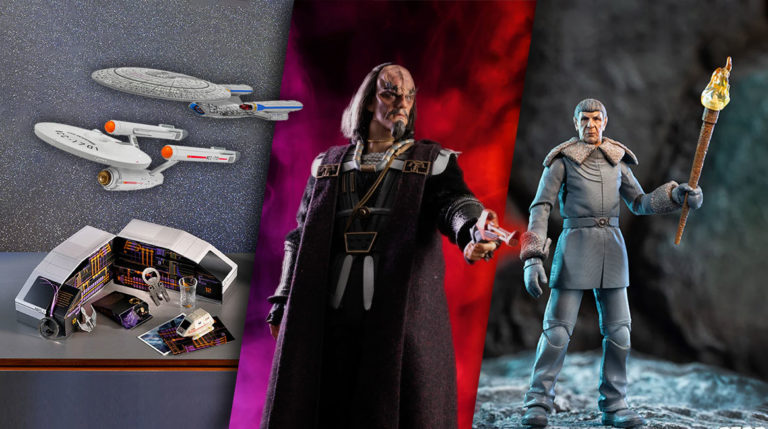 Weekend STAR TREK Merchandise Roundup — New TREK Movie Figures, UK Model Starships, and a 2023 Advent Calendar!