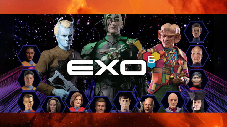 EXO-6 Announces Flash Restock of Sold Out STAR TREK Figures