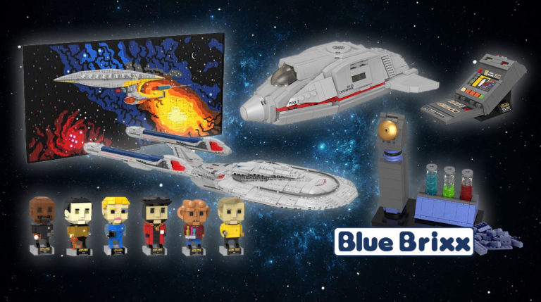 BlueBrixx Ends 2023 with 20+ New STAR TREK Brick-Building Kits