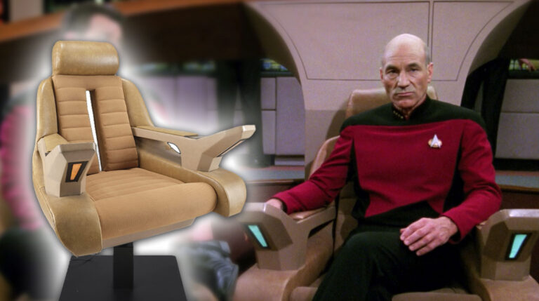 Authentic STAR TREK: THE NEXT GENERATION Captain’s Chair Heads to Propstore Auction in March [UPDATED]