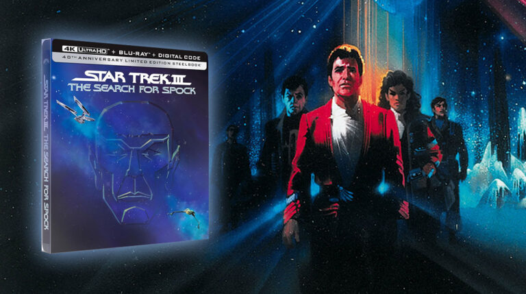 40th Anniversary STAR TREK III: THE SEARCH FOR SPOCK 4K Steelbook Coming May