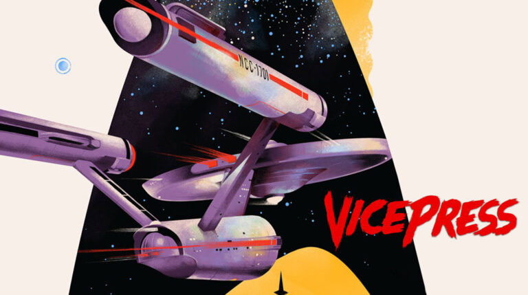 Vice Press Celebrates STAR TREK: THE ORIGINAL SERIES with a New Poster from Artist Lyndon Willoughby