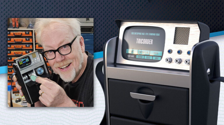 The Wand Company’s STAR TREK: THE ORIGINAL SERIES Tricorder Get a Closeup on Adam Savage’s TESTED