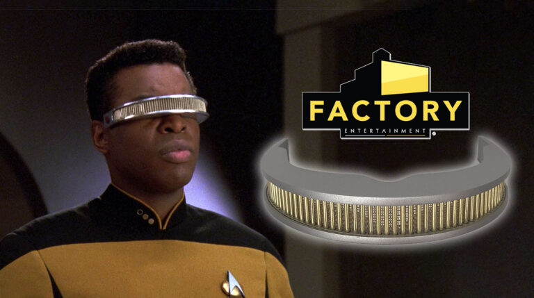 Factory Entertainment Announces STAR TREK: THE NEXT GENERATION’s Geordi La Forge VISOR Prop Replica