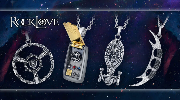 Rocklove Celebrates STAR TREK DAY With a Collection of New Pendant Necklaces