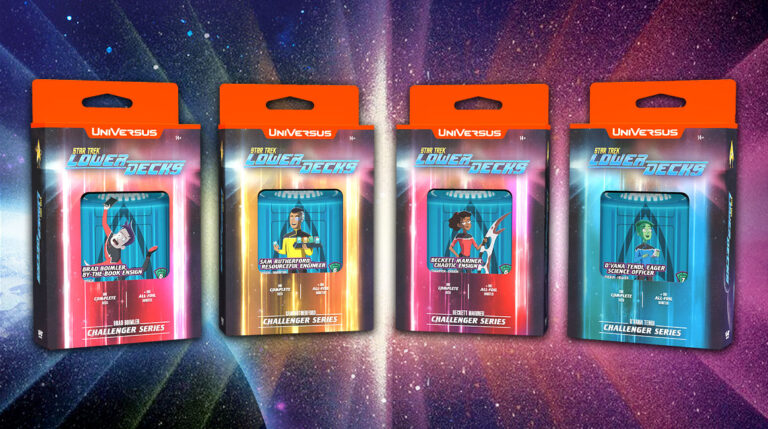 REVIEW & GIVEAWAY — New STAR TREK: LOWER DECKS UniVersus Card Game