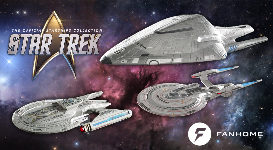 Fanhome Reveals Next STAR TREK Starship Models, Including the USS Dauntless from STAR TREK: PRODIGY