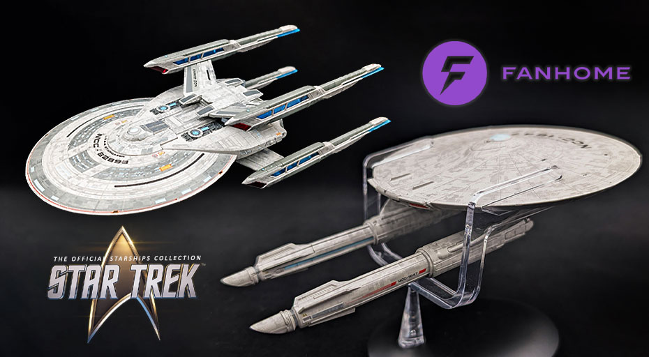 REVIEW: Fanhome's USS Stargazer and USS Farragut Models, PLUS: STAR TREK STARSHIPS Subscriptions Reopen on March 10