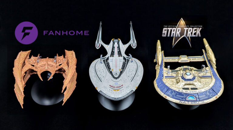 Review — Fanhome’s Latest STAR TREK Starships: Beverly Crusher’s ELEOS, and SHRIKE, and the XL-Sized ENTERPRISE-F